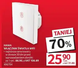 Selgros Włącznik światła HAMA WIFI oferta