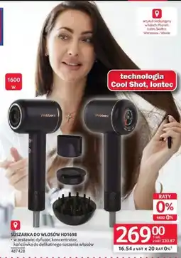 Selgros Suszarka do włosów Webber HD1698 oferta