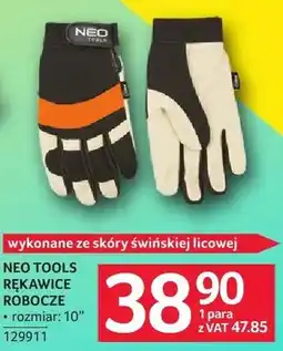 Selgros Rękawice robocze Neo Tools rozmiar: 10 oferta