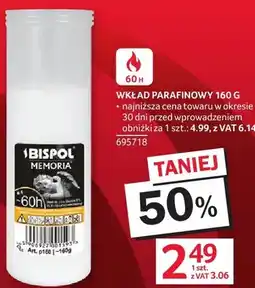Selgros Wkład parafinowy BISPOL MEMORIA oferta