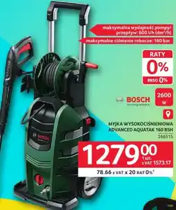 Selgros Myjka wysokociśnieniowa Bosch Advanced Aquatak 160 BSH 2600 W oferta