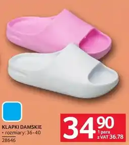 Selgros Klapki damskie 28646 oferta