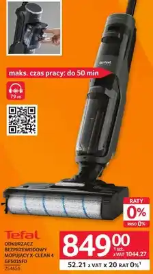 Selgros Odkurzacz bezprzewodowy mopujący Tefal X-CLEAN 4 GF5035F0 oferta