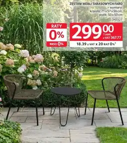 Selgros Zestaw mebli tarasowych Faro oferta