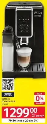 Selgros Ekspres do kawy DeLonghi ECAM350.50.B oferta