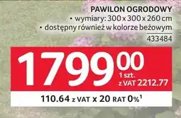 Selgros Pawilon Ogrodowy oferta
