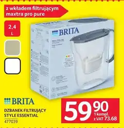 Selgros Dzbanek filtrujący Brita Style Essential oferta