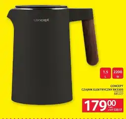 Selgros Czajnik elektryczny Concept RK3305 oferta