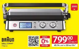 Selgros Grill Braun CG9047 oferta