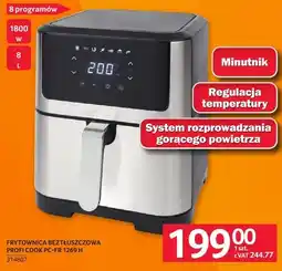 Selgros Frytkownica beztłuszczowa Profi Cook PC-FR 1269 H oferta