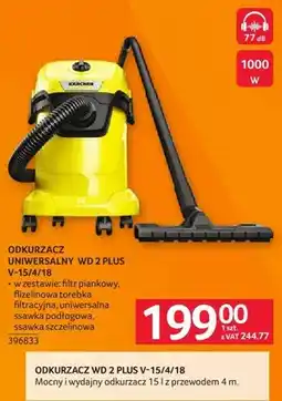 Selgros Odkurzacz uniwersalny WD 2 PLUS V-15/4/18 oferta
