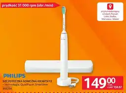 Selgros Szczoteczka soniczna Philips HX3673/13 oferta