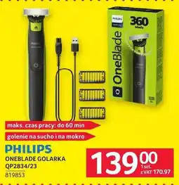 Selgros Golarka Philips OneBlade QP2834/25 oferta
