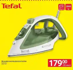 Selgros Żelazko EASYGLISS ECO FV5781 oferta