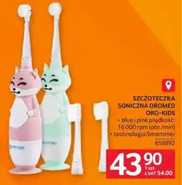 Selgros Szczoteczka soniczna Oromed ORO-KIDS oferta