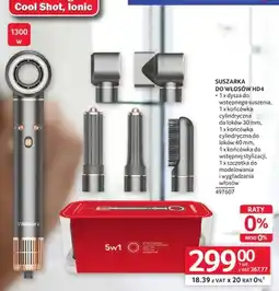 Selgros Suszarka do włosów Webber HD4 5w1 oferta