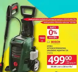 Selgros Myjka wysokociśnieniowa Bosch Universal Aquatak 135 1900 W oferta