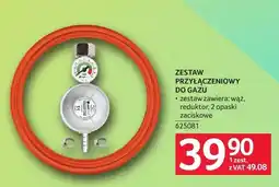 Selgros Zestaw przyłączeniowy do gazu oferta