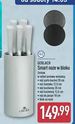 Smart noże w bloku
