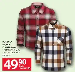 Selgros Koszula męska flanelowa 582457 oferta