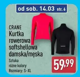 ALDI Kurtka rowerowa softshellowa damska/męska oferta