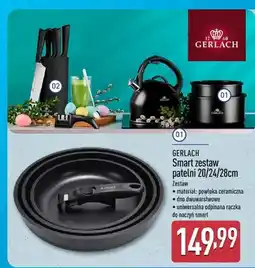 ALDI Smart patelnia zestaw 20/24/28cm oferta