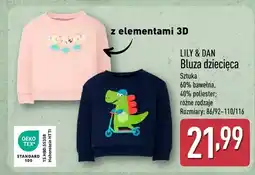 ALDI Bluza dziecięca z elementami 3D oferta