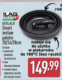 ALDI Zestaw patelni 20/24/28cm oferta