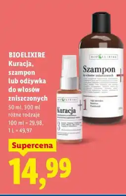 Lidl Kuracja, szampon do włosów zniszczonych oferta