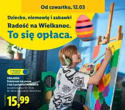 Lidl Podobrazie malarskie oferta