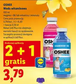 Lidl Woda witaminowa witaminy i minerały oferta