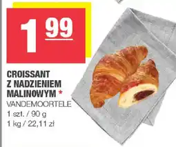 EuroSPAR Croissant z nadzieniem malinowym Vandemoortele oferta