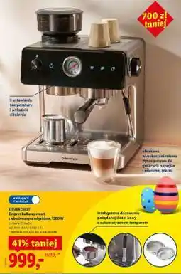 Lidl SILVERCREST Ekspres kolbowy smart oferta
