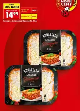 Biedronka Lasagne bolognese Donatello, 1 kg oferta