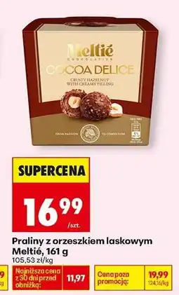 Biedronka Praliny z orzeszkiem laskowym Meltié, 161 g oferta