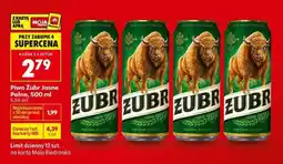 Biedronka Piwo Żubr Jasne Pełne, 500 ml oferta