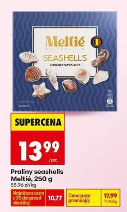 Biedronka Praliny seashells Meltie, 250 g oferta
