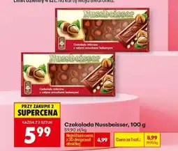 Biedronka CZEKOLADA NUSSBEISSER 100 G oferta