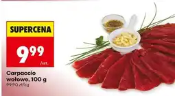 Biedronka Carpaccio wołowe, 100 g oferta