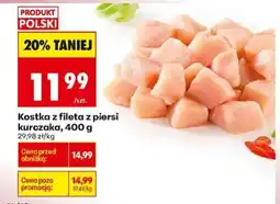 Biedronka Kostka z fileta z piersi kurczaka 400 g oferta