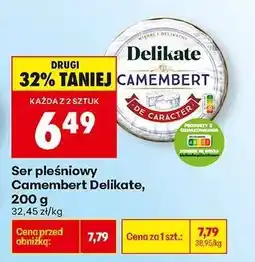 Biedronka Ser pleśniowy Camembert Delikate, 200 g oferta