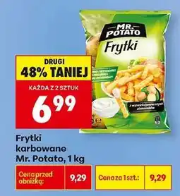 Biedronka Frytki karbowane Mr. Potato 1 kg oferta