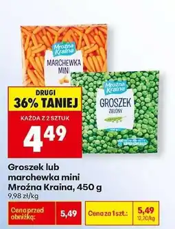 Biedronka Groszek lub marchewka mini Mroźna Kraina, 450 g oferta