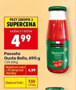Biedronka Passata Gusto Bello , 690 g oferta
