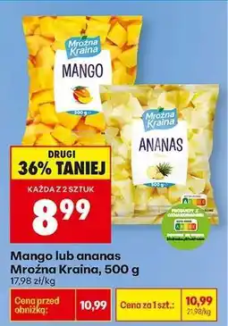 Biedronka Mango lub ananas Mroźna Kraina, 500 g oferta