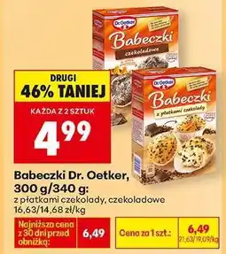 Biedronka Babeczki Dr. Oetker oferta