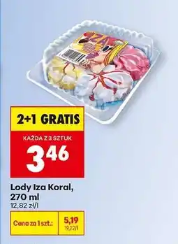 Biedronka Lody Iza Koral, 270 ml oferta