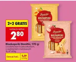 Biedronka Biszkopciki Bonitki, 170 g oferta