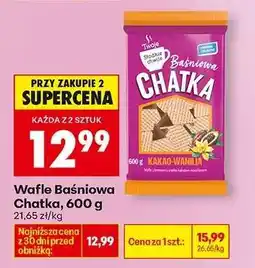 Biedronka Wafle Baśniowa Chatka, 600 g oferta