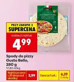 Biedronka Spody do pizzy Gusto Bello, 280 g oferta